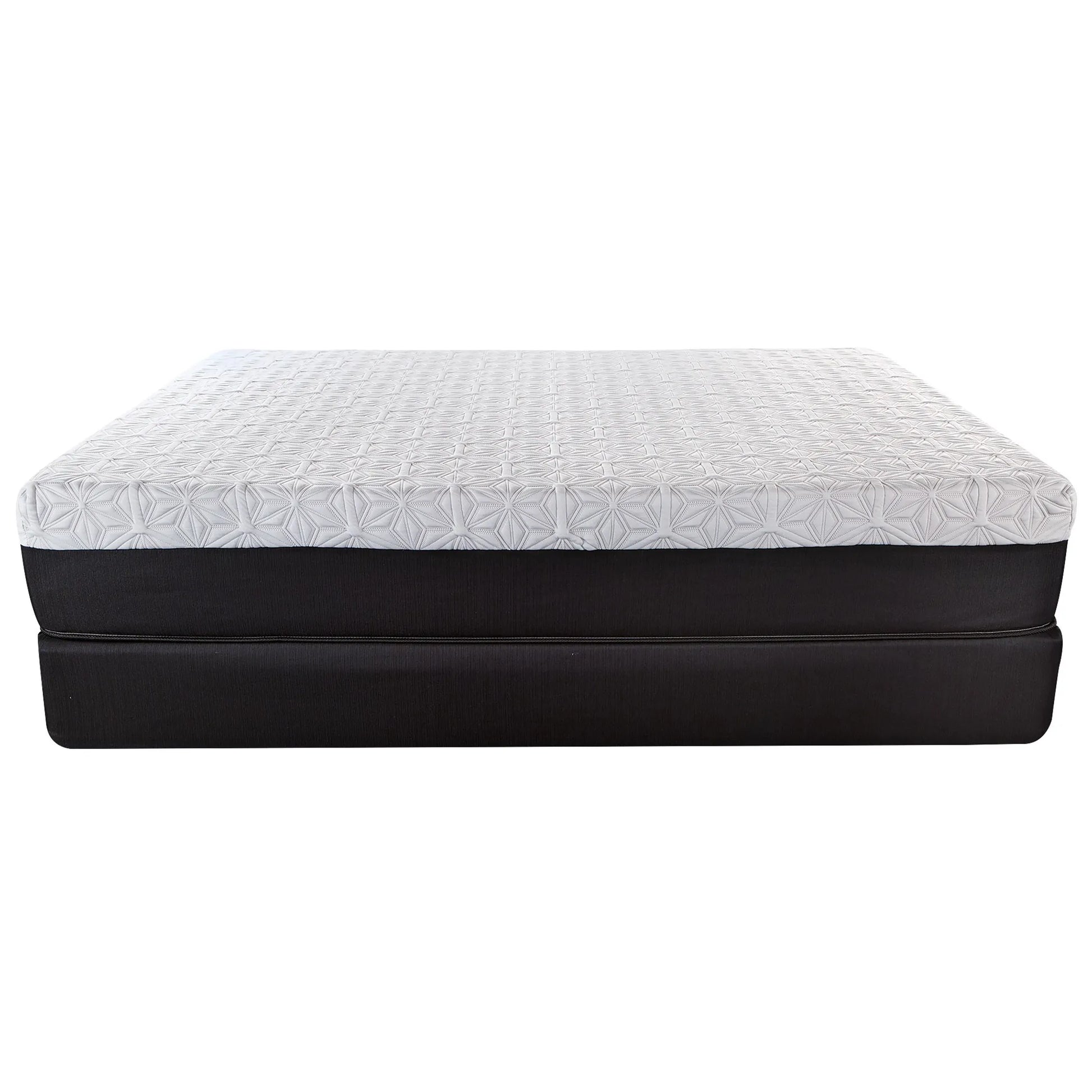 11.5" Lux Copper Infused Gel Memory Foam And High Density Foam Mattress Cal King