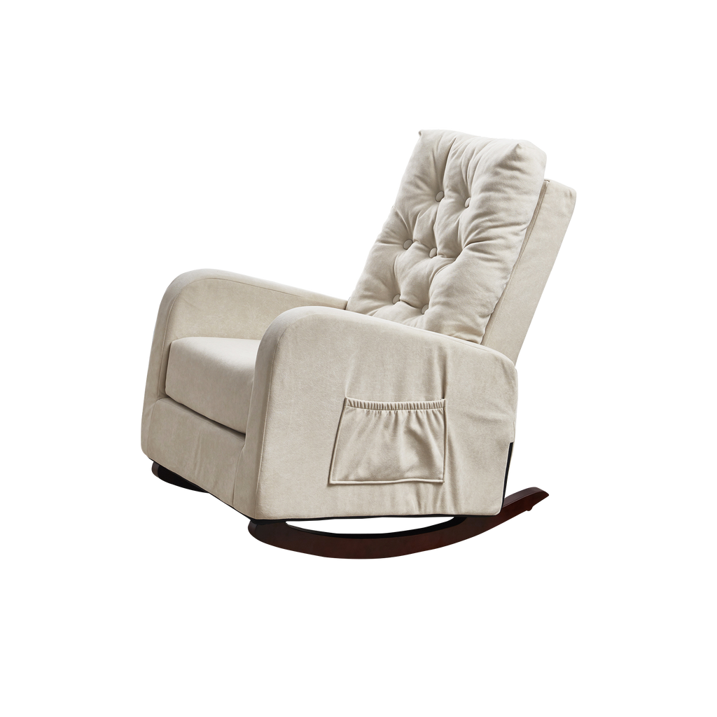 Japanese-Style Beige Metal Reclining Floor Chair with Adjustable Backrest - Tatami Lazy Sofa for Balcony or Bedroom