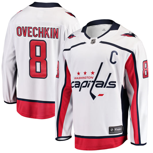 Alexander Ovechkin Washington Capitals Fanatics Branded Breakaway Player Jersey - White